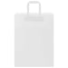 Pungi de hârtie 250 buc cu mânere albe 26x12x35 cm - WALTI WALTI