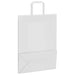 Pungi de hârtie 250 buc cu mânere albe 26x12x35 cm - WALTI WALTI