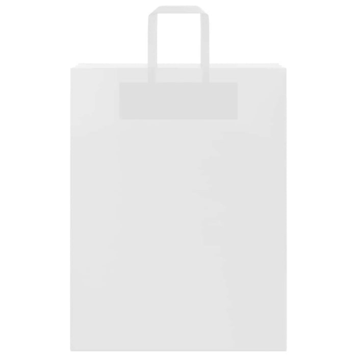 Pungi de hârtie 250 buc cu mânere albe 32x12x42 cm - WALTI WALTI
