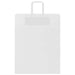 Pungi de hârtie 250 buc cu mânere albe 32x12x42 cm - WALTI WALTI