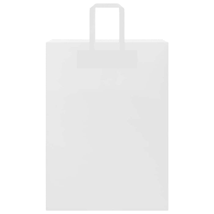 Pungi de hârtie 250 buc cu mânere albe 32x17x44 cm - WALTI WALTI