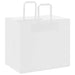 Pungi de hârtie 250 buc cu mânere albe 32x22x28 cm - WALTI WALTI