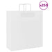 Pungi de hârtie 250 buc cu mânere albe 45x17x48 cm - WALTI WALTI