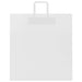 Pungi de hârtie 250 buc cu mânere albe 45x17x48 cm - WALTI WALTI
