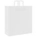 Pungi de hârtie 250 buc cu mânere albe 45x17x48 cm - WALTI WALTI