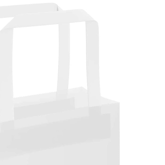 Pungi de hârtie 250 buc cu mânere albe 45x17x48 cm - WALTI WALTI