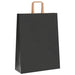 Pungi de hârtie 250 buc cu mânere negre 32x12x42 cm - WALTI WALTI