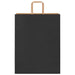 Pungi de hârtie 250 buc cu mânere negre 32x12x42 cm - WALTI WALTI