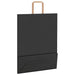 Pungi de hârtie 250 buc cu mânere negre 32x12x42 cm - WALTI WALTI