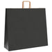 Pungi de hârtie 250 buc cu mânere negre 54x15x49 cm - WALTI WALTI
