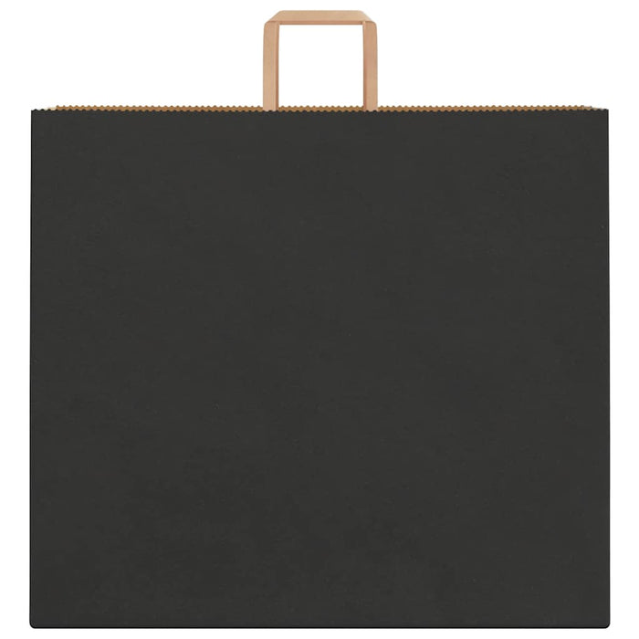 Pungi de hârtie 250 buc cu mânere negre 54x15x49 cm - WALTI WALTI