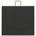 Pungi de hârtie 250 buc cu mânere negre 54x15x49 cm - WALTI WALTI