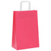 Pungi de hârtie 50 buc cu mânere roz 21x11x31 cm - WALTI WALTI