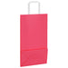 Pungi de hârtie 250 buc cu mânere roz 21x11x36 cm - WALTI WALTI
