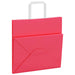 Pungi de hârtie 250 buc cu mânere roz 26x17x25 cm - WALTI WALTI