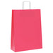 Pungi de hârtie 250 buc cu mânere roz 32x12x42 cm - WALTI WALTI
