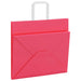 Pungi de hârtie 250 buc cu mânere roz 32x22x28 cm - WALTI WALTI