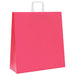 Pungi de hârtie 250 buc cu mânere roz 45x17x48 cm - WALTI WALTI