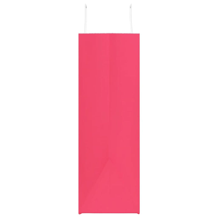 Pungi de hârtie 250 buc cu mânere roz 54x15x49 cm - WALTI WALTI