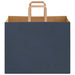 Pungi de hârtie 250 buc cu mânere Albastre 32x22x24 cm - WALTI WALTI