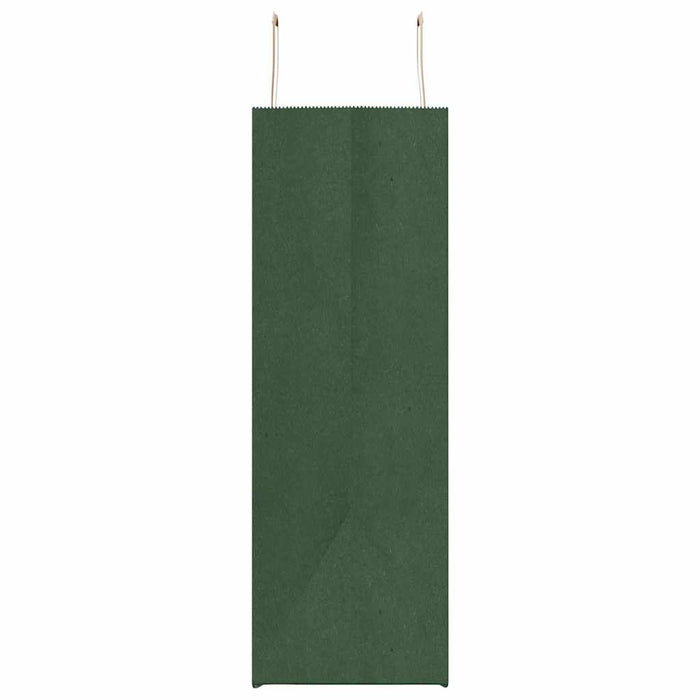 Pungi de hârtie 250 buc cu mânere verde 54x15x49 cm - WALTI WALTI
