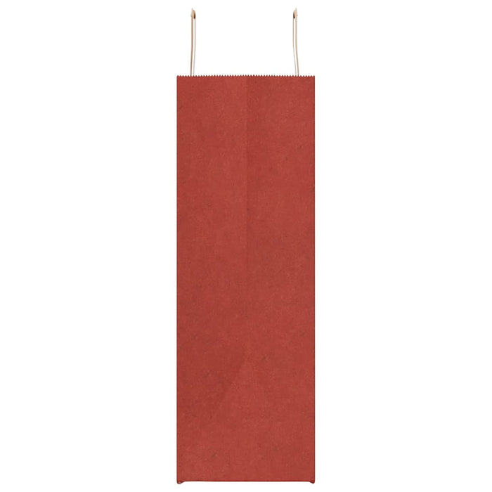 Pungi de hârtie 250 buc cu mânere roșii 54x15x49 cm - WALTI WALTI