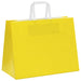 Pungi de hârtie 50 buc cu mânere galbene 32x17x25 cm - WALTI WALTI