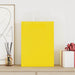 Pungi de hârtie 50 buc cu mânere galbene 32x17x44 cm - WALTI WALTI
