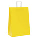 Pungi de hârtie 50 buc cu mânere galbene 32x17x44 cm - WALTI WALTI