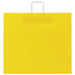 Pungi de hârtie 50 buc cu mânere galbene 54x15x49 cm - WALTI WALTI
