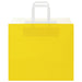 Pungi de hârtie 250 buc cu mânere galbene 32x22x28 cm - WALTI WALTI