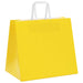 Pungi de hârtie 250 buc cu mânere galbene 32x22x28 cm - WALTI WALTI