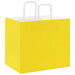 Pungi de hârtie 250 buc cu mânere galbene 32x22x28 cm - WALTI WALTI