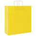 Pungi de hârtie 250 buc cu mânere galbene 45x17x48 cm - WALTI WALTI