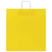 Pungi de hârtie 250 buc cu mânere galbene 45x17x48 cm - WALTI WALTI