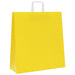 Pungi de hârtie 250 buc cu mânere galbene 45x17x48 cm - WALTI WALTI