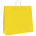 Pungi de hârtie 250 buc cu mânere galbene 54x15x49 cm - WALTI WALTI