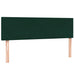 Pat box spring cu saltea, verde închis, 160x220 cm, catifea - WALTI WALTI