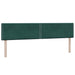 Pat box spring cu saltea, verde închis, 180x220 cm, catifea - WALTI WALTI