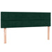 Pat box spring cu saltea, verde închis, 160x220 cm, catifea - WALTI WALTI