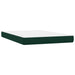 Pat box spring cu saltea, verde închis, 160x220 cm, catifea - WALTI WALTI