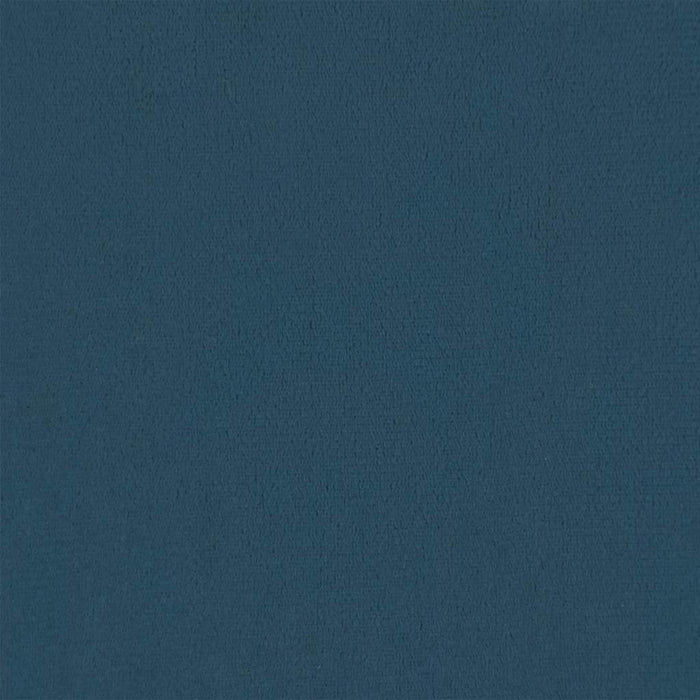 Pat box spring cu saltea, albastru închis, 120x220 cm, catifea WALTI