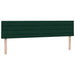 Pat box spring cu saltea, verde închis, 180x220 cm, catifea - WALTI WALTI