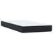 Pat box spring cu saltea, negru, 100x220 cm, catifea - WALTI WALTI