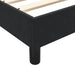 Pat box spring cu saltea, negru, 100x220 cm, catifea - WALTI WALTI