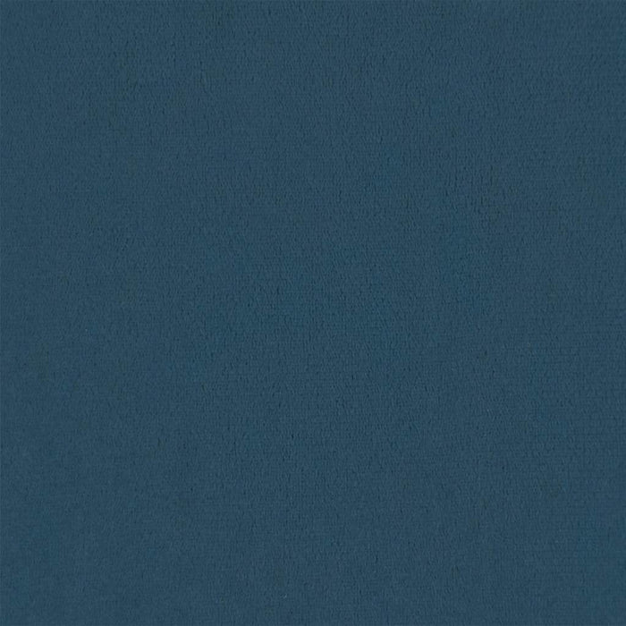 Pat box spring cu saltea, albastru închis, 120x220 cm, catifea WALTI