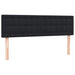 Pat box spring cu saltea, negru, 160x210 cm, catifea - WALTI WALTI