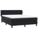 Pat box spring cu saltea, negru, 160x210 cm, catifea - WALTI WALTI