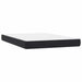 Pat box spring cu saltea, negru, 160x210 cm, catifea - WALTI WALTI