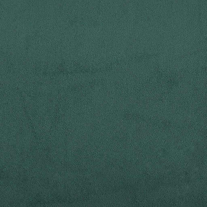 Pat cu arcuri cu saltele verde închis 180x220 cm catifea - WALTI WALTI